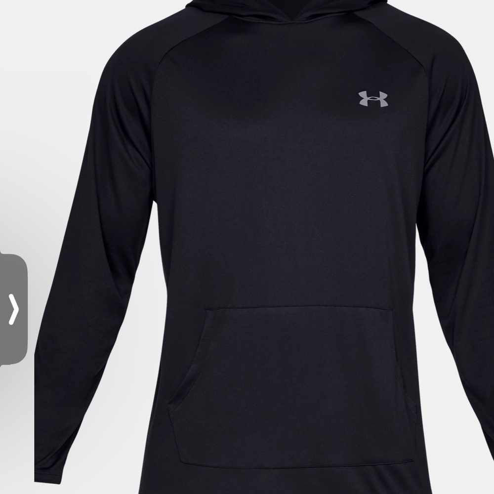 Basic men’s black under Armour hoodie